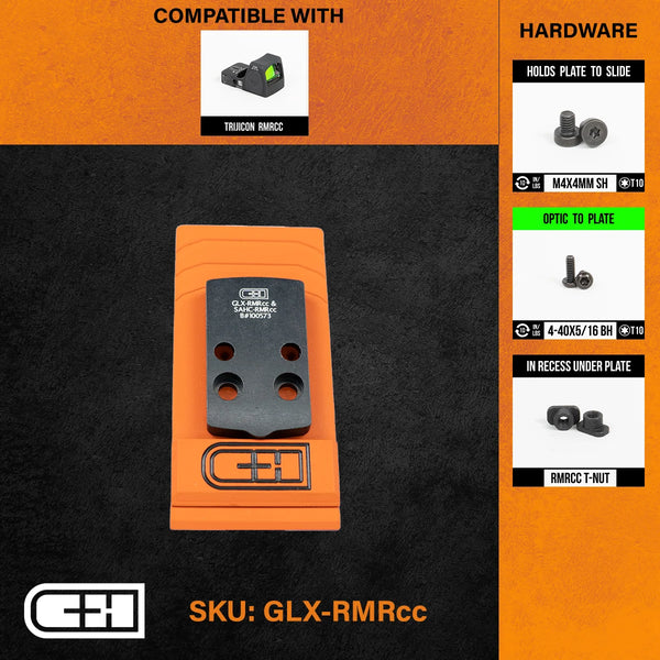 CHP Adapter: Glock 43X/48 MOS to RMRcc